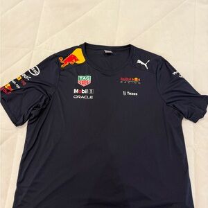 Puma Men's Black Racing Team Tee